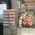 観光ナビ展示工芸菓子